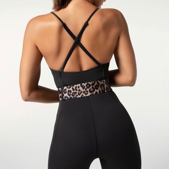 GIGI C Eloise Catsuit with Leopard Belt - Picture 3 of 5